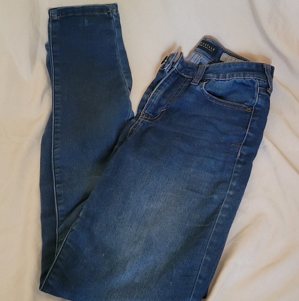 Straight High waisted Pants